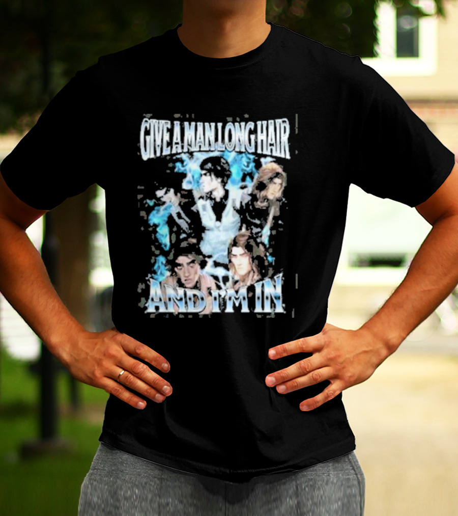 Give A Man Long Hair And I’m In Viktor Arcane Characters T-Shirt