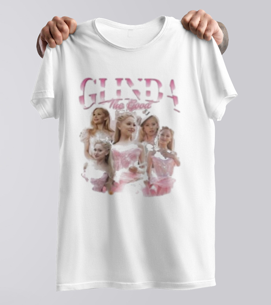 Glinda The Good Pink Dress Collage T-Shirt