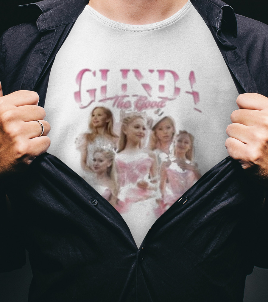 Glinda The Good Pink Dress Collage T-Shirt