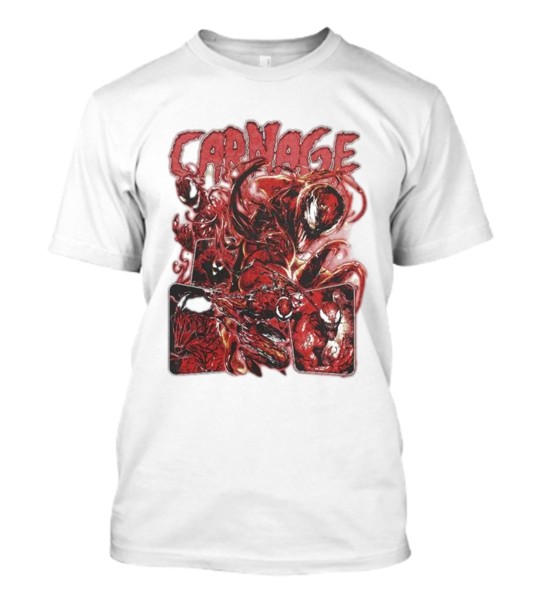 Carnage Supervillain Comic Panel T-Shirt