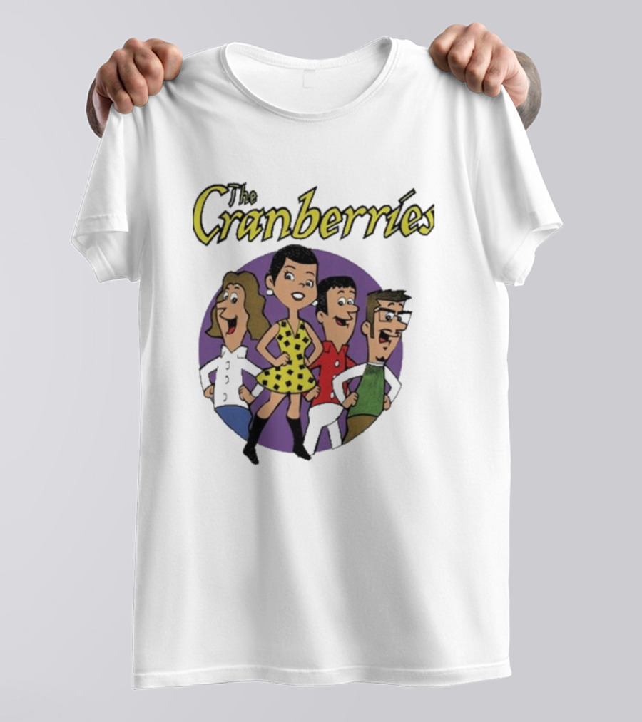The Cranberries Cartoon Parody Characters T-Shirt