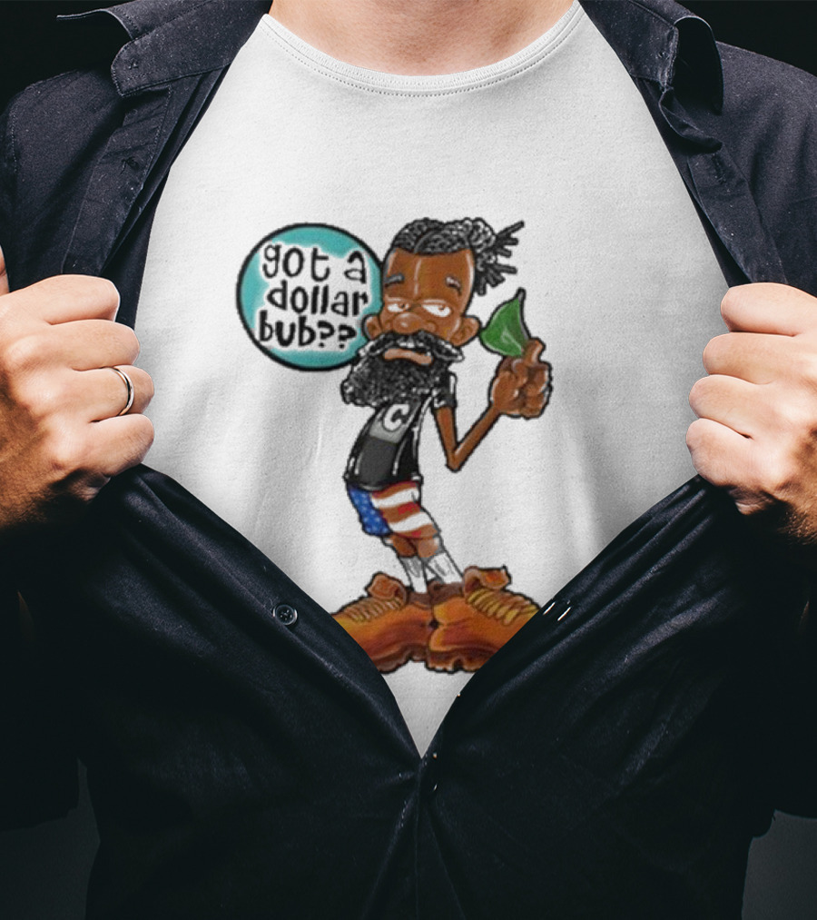 Got A Dollar Bub American Flag Pants Big Shoes T-Shirt