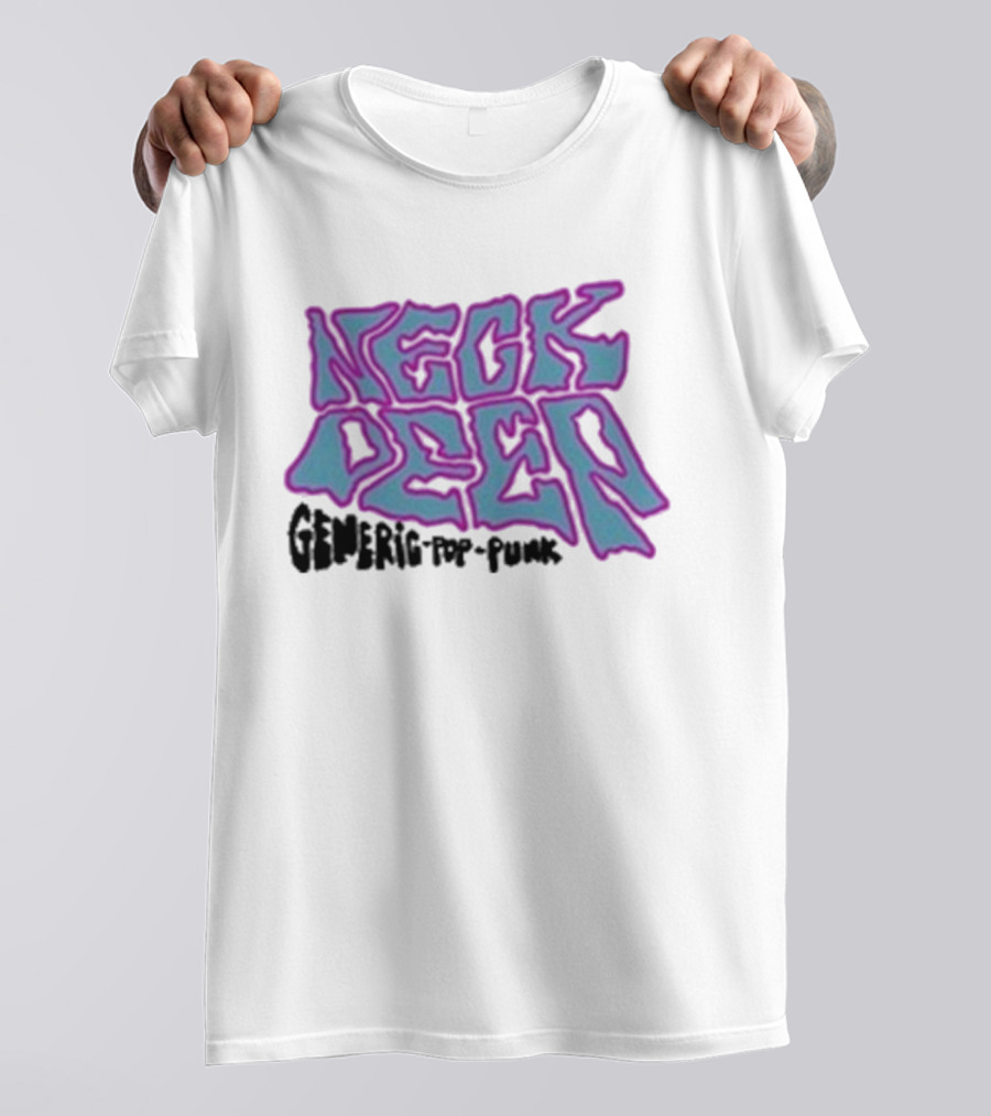 Neck Deep Generic Pop Punk 8 Ball Summer T-Shirt