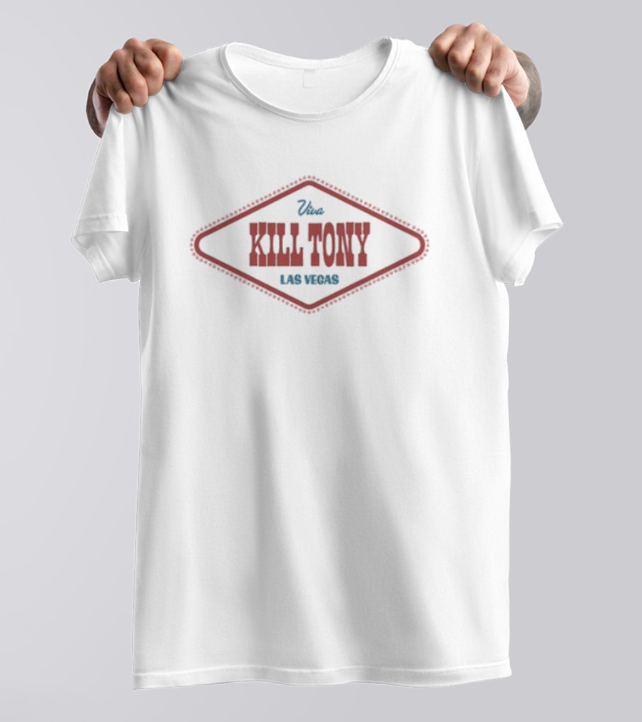Viva Kill Tony Las Vegas Text Logo Classic T-Shirt