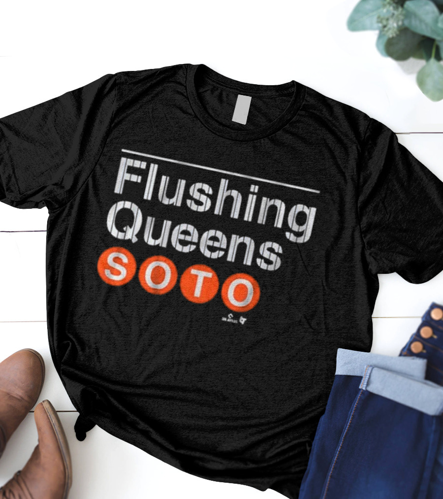 Flushing Queens Soto Subway Platform Sign T-Shirt