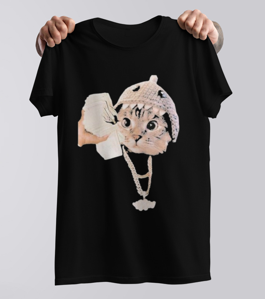 Shark Cat Solana SC Playful Money Jewelry T-Shirt