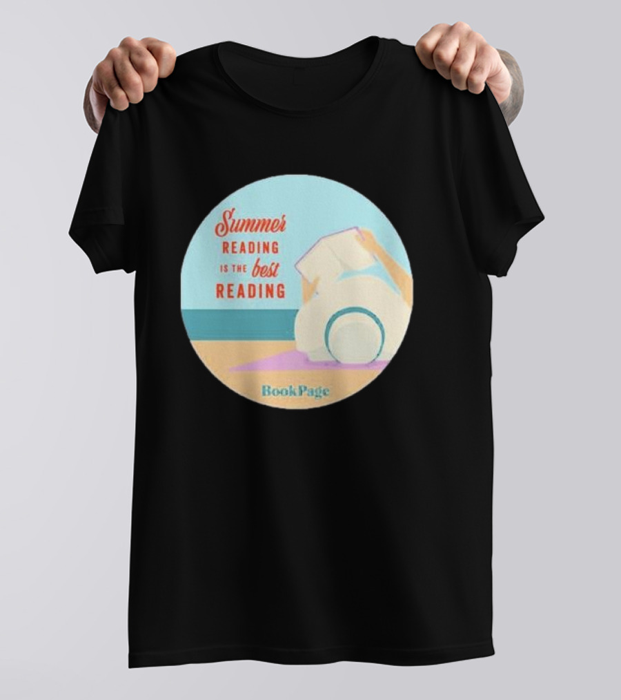 Summer Reading Is The Best Reading BookPage Relaxing By The Beach T-Shirt
