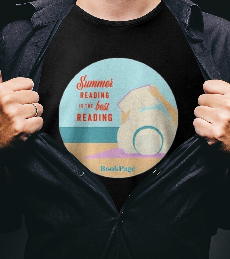 Summer Reading Is The Best Reading BookPage Relaxing By The Beach T-Shirt