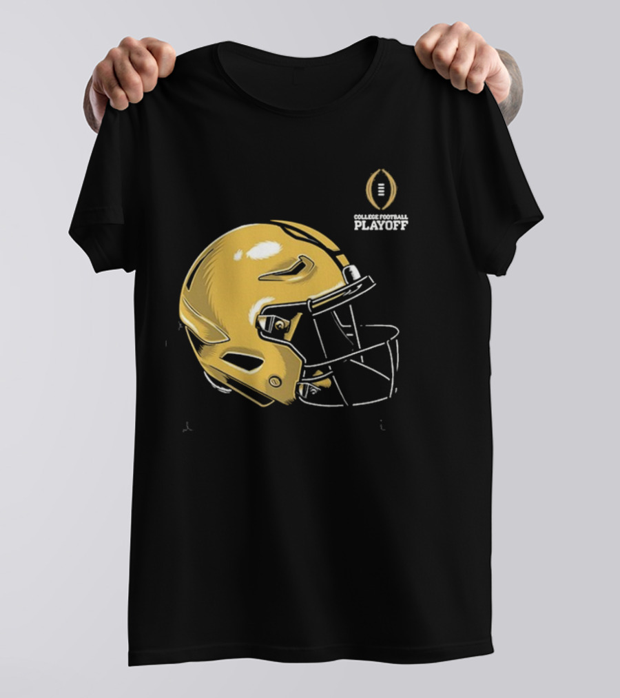 Notre Dame Fighting Irish College Football Playoff 2025 Helmet Iconic T-Shirt