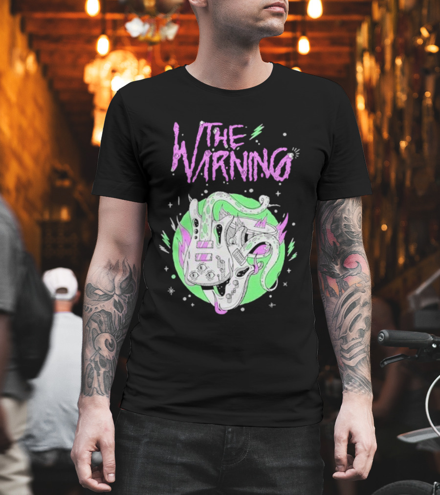 The Warning Marcelo Seltzer Alien Guitar T-Shirt