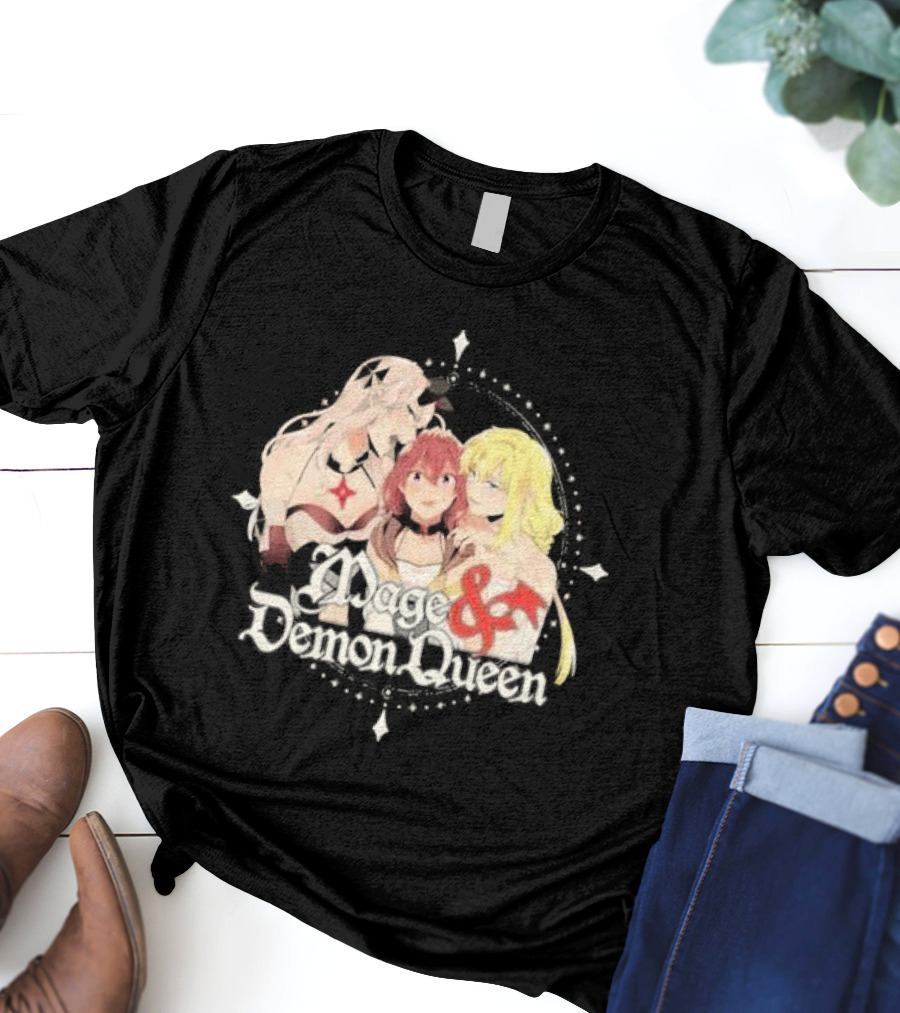 Mage And Demon Queen Webtoon Characters Together T-Shirt
