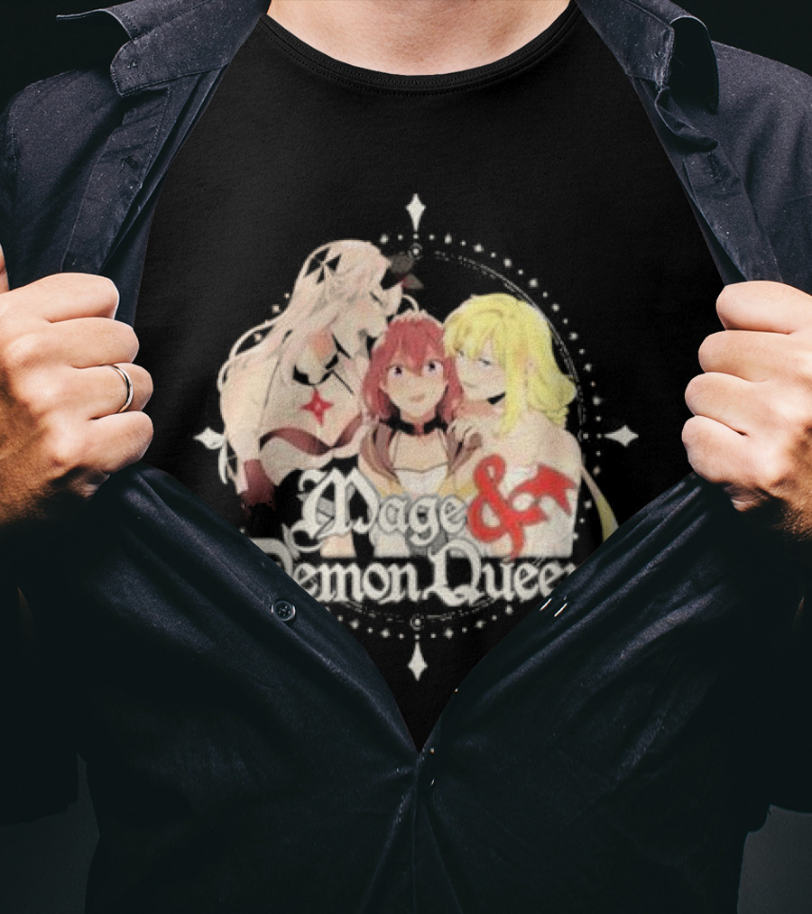 Mage And Demon Queen Webtoon Characters Together T-Shirt