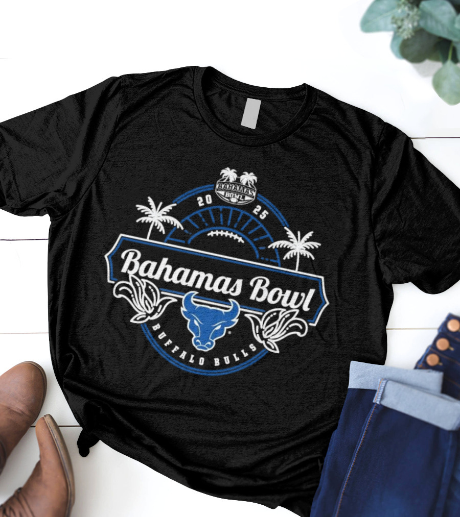 Bahamas Bowl 2025 Buffalo Bulls Football Thomas A Robinson Stadium T-Shirt
