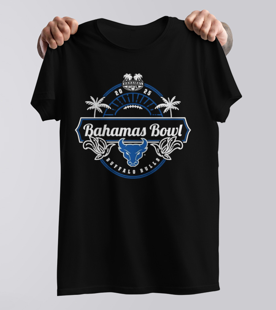 Bahamas Bowl 2025 Buffalo Bulls Football Thomas A Robinson Stadium T-Shirt