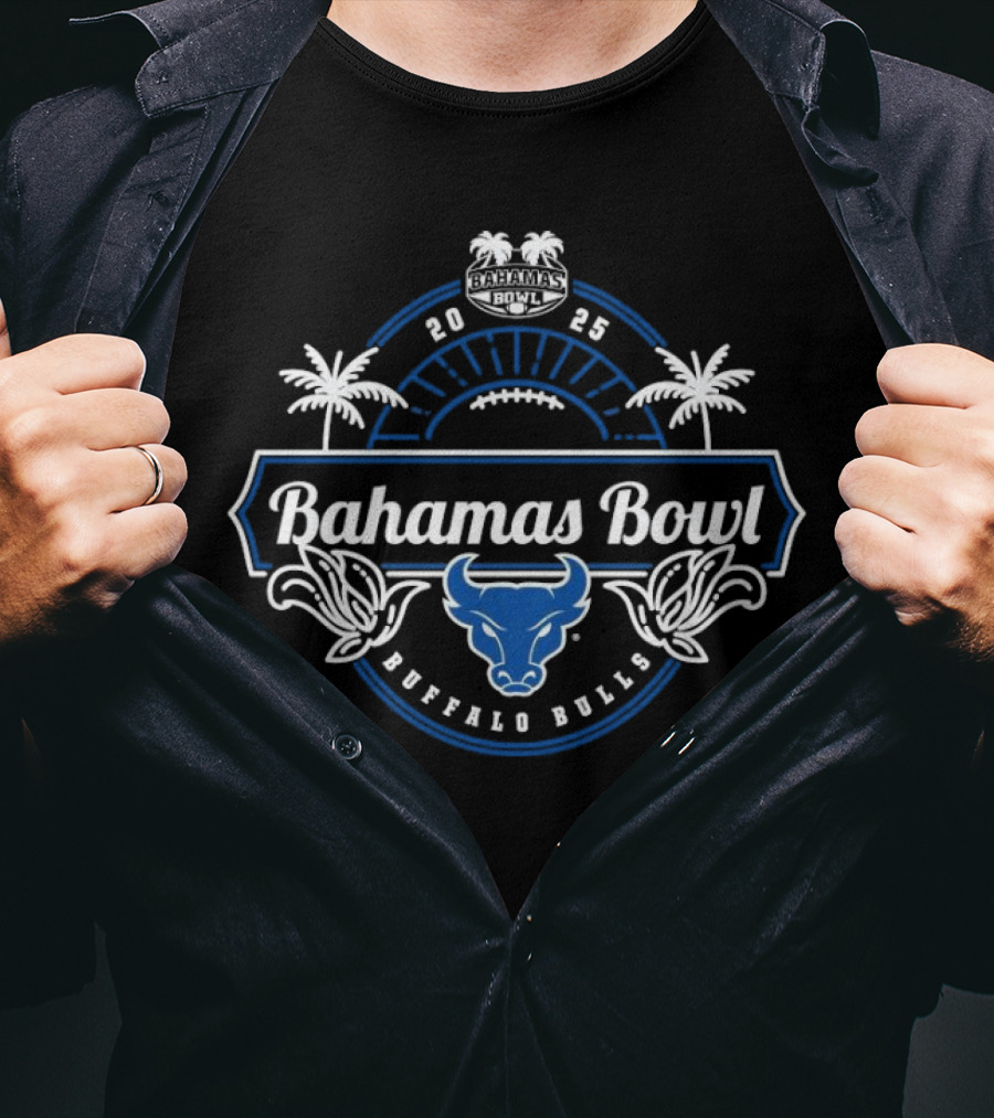 Bahamas Bowl 2025 Buffalo Bulls Football Thomas A Robinson Stadium T-Shirt