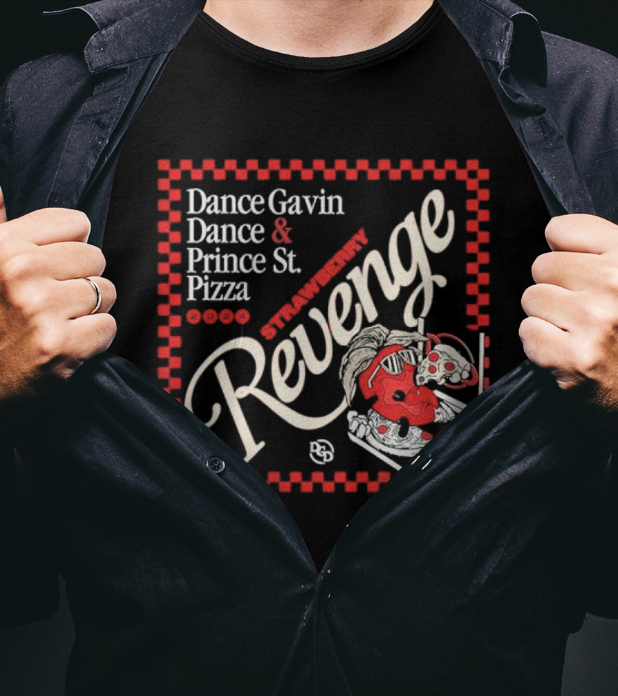 Dance Gavin Dance Prince St. Pizza Strawberry Revenge T-Shirt
