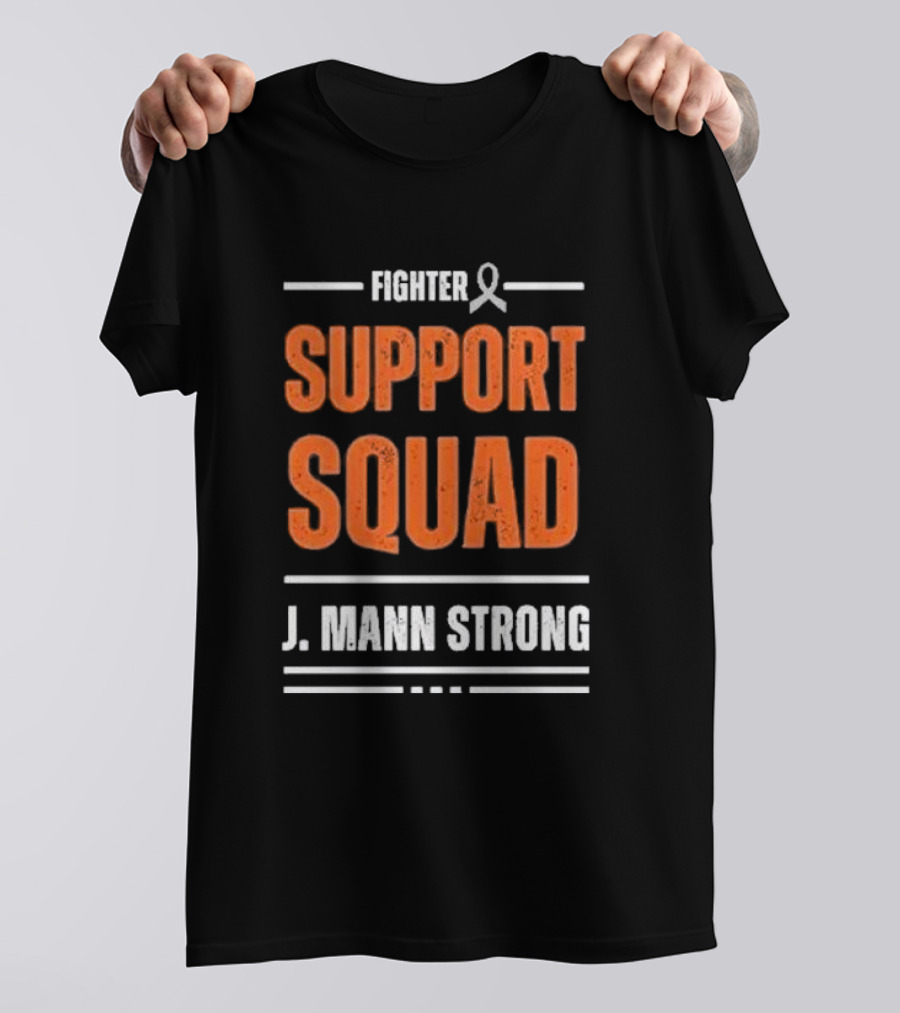 Fighter Support Squad J Mann Strong Awareness T-Shirt