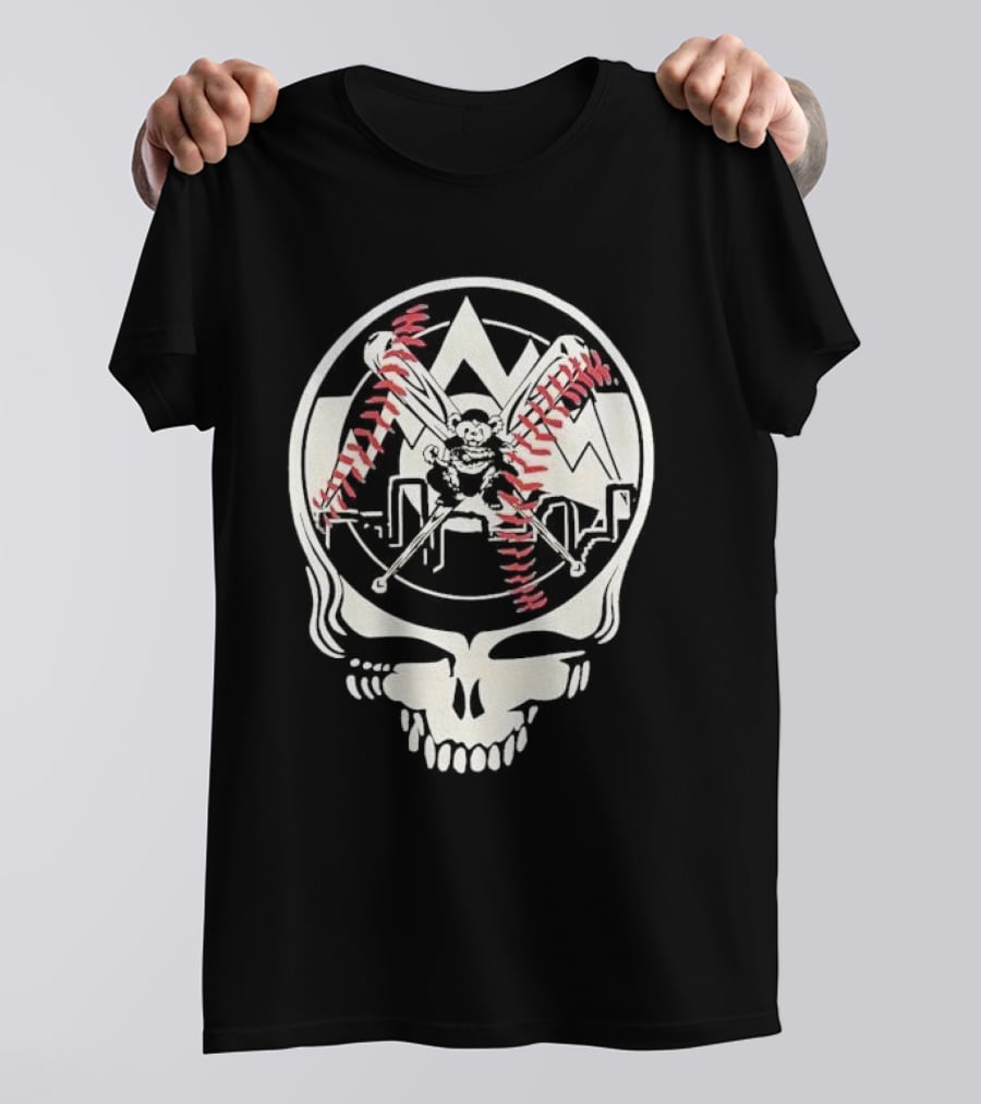 Grateful Dead Steal Your Face Colorado Rockies MLB Collaboration T-Shirt
