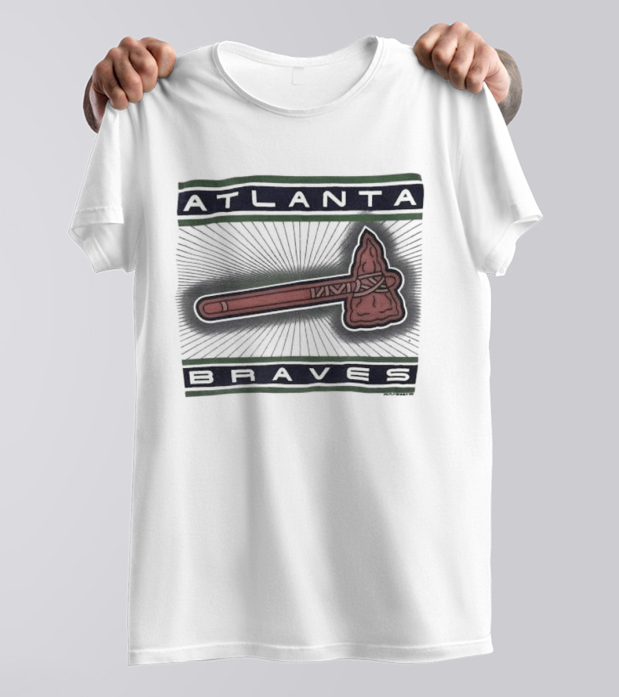 Atlanta Braves Tomahawk Iconic Pro Player T-Shirt