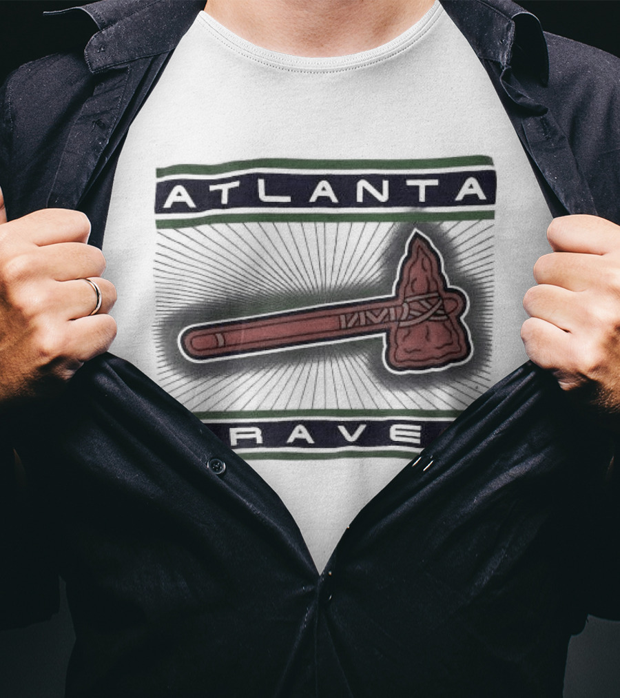 Atlanta Braves Tomahawk Iconic Pro Player T-Shirt