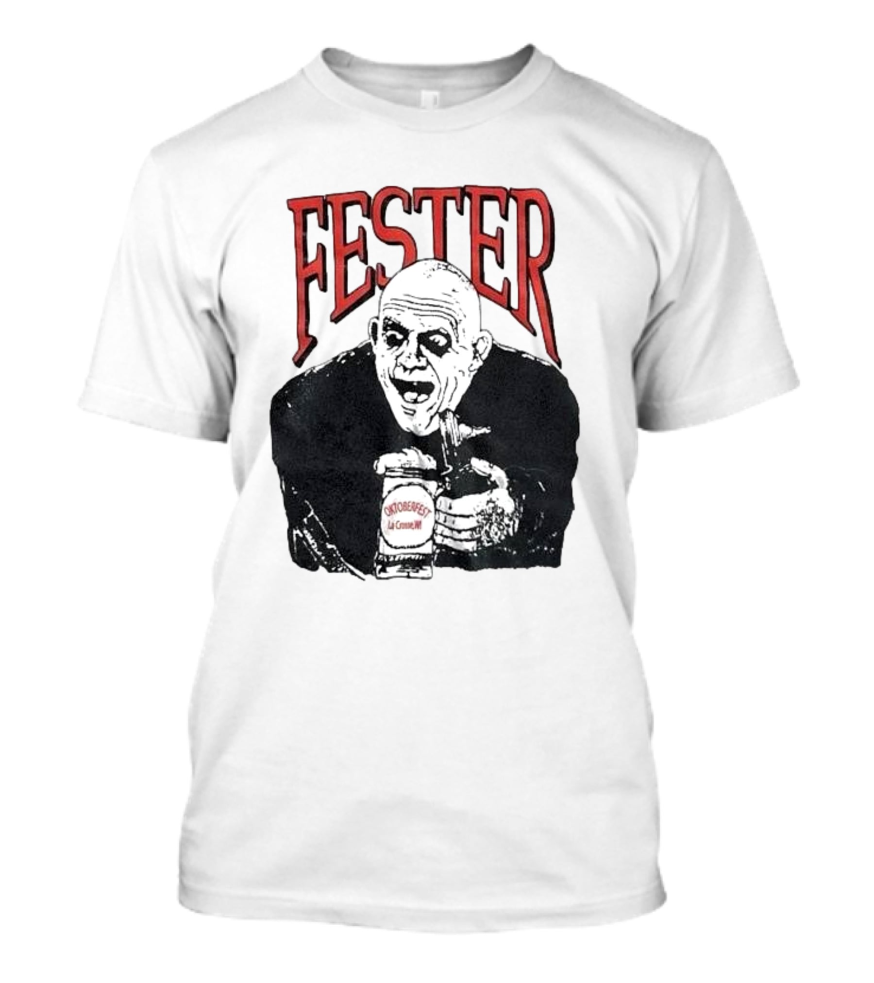 Fester Addams Oktoberfest La Cerveza T-Shirt