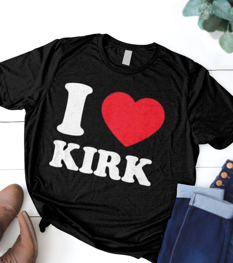 I Love Kirk Cousins T-Shirt