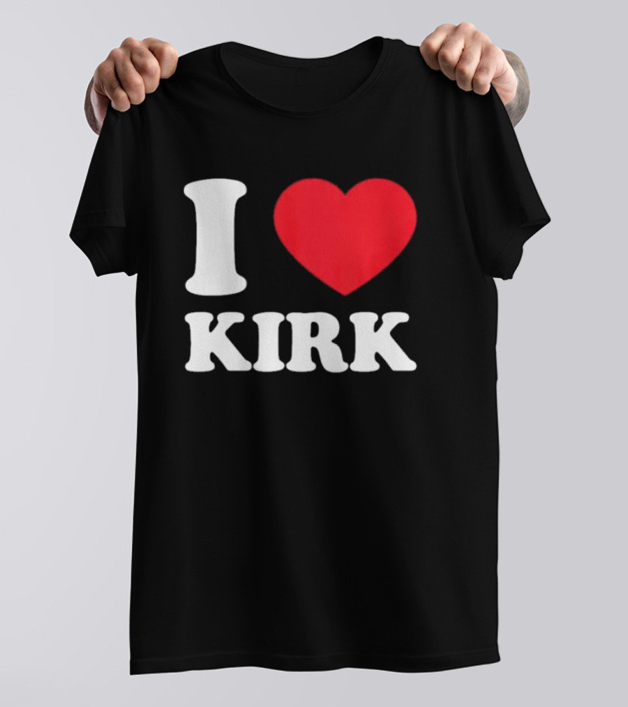 I Love Kirk Cousins T-Shirt