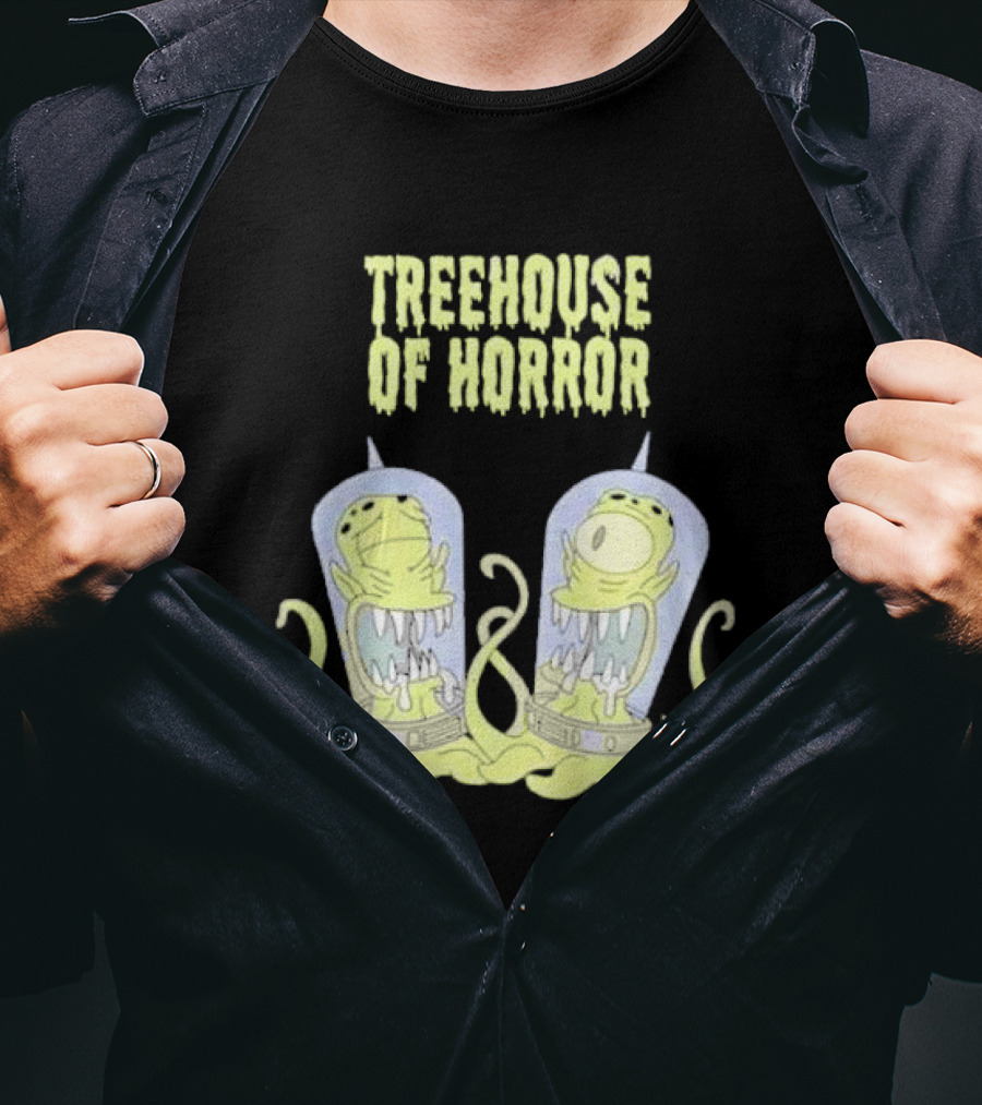 Treehouse Of Horror Kang And Kodos T-Shirt
