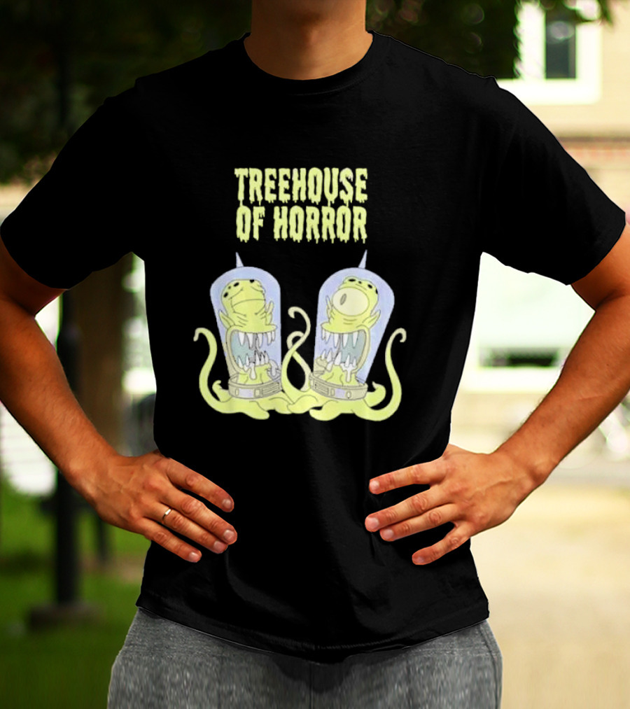 Treehouse Of Horror Kang And Kodos T-Shirt