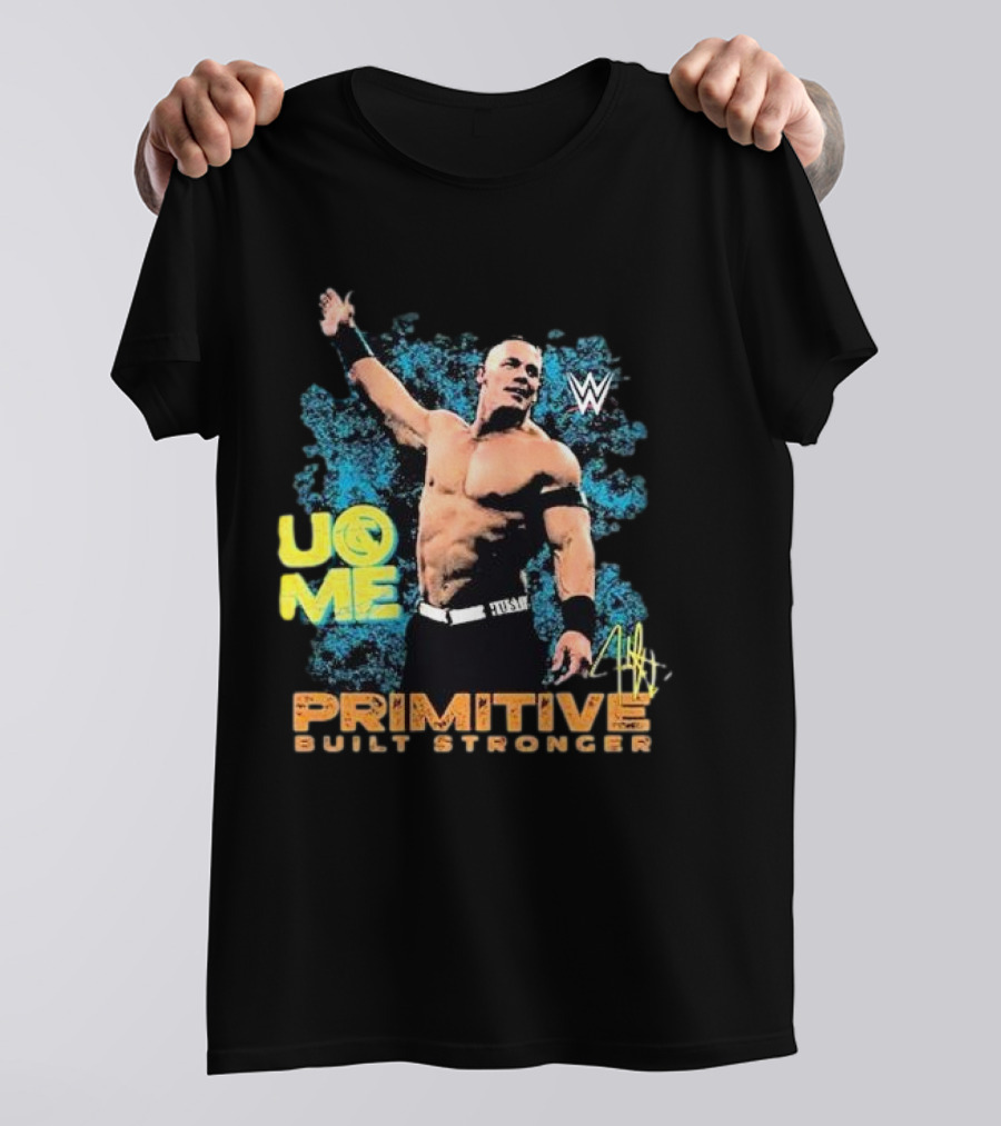 WWE Cena U Me Primitive Built Stronger T-Shirt