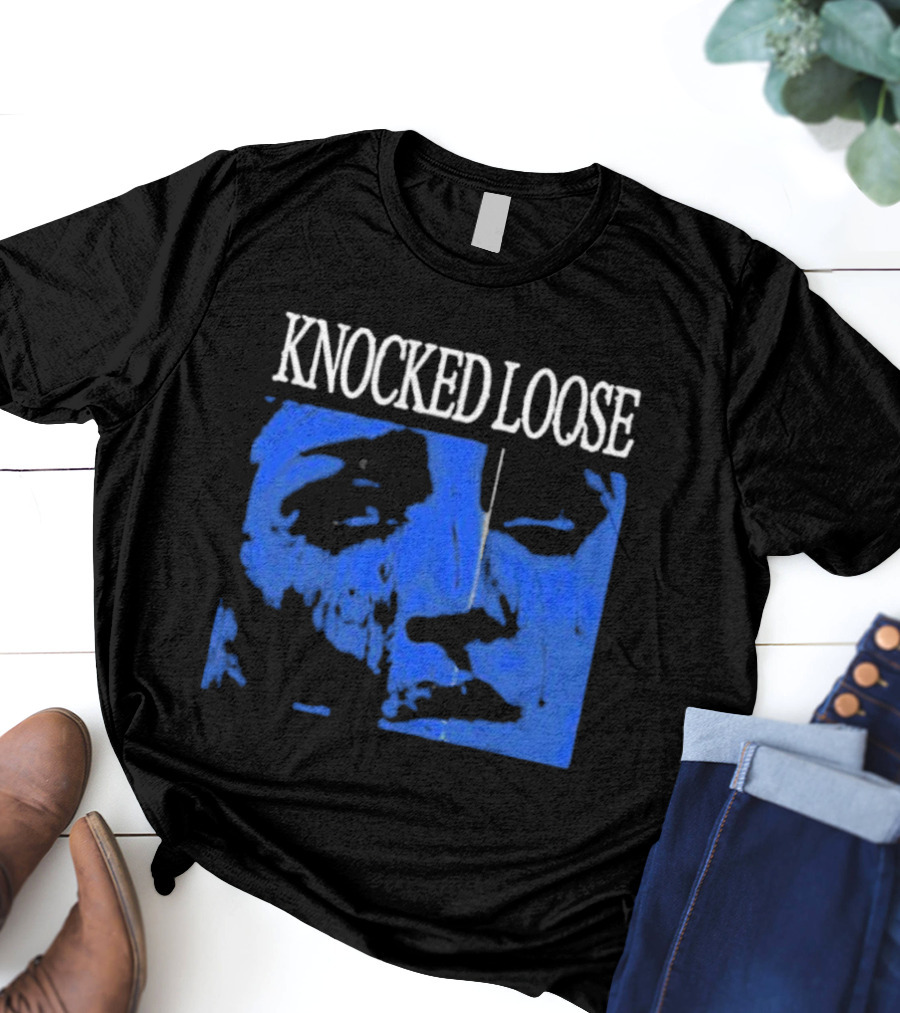 KNOCKED LOOSE Blue Face T-Shirt
