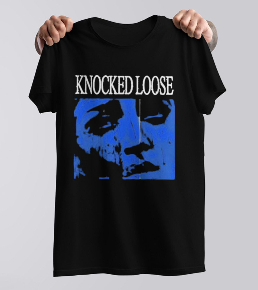 KNOCKED LOOSE Blue Face T-Shirt