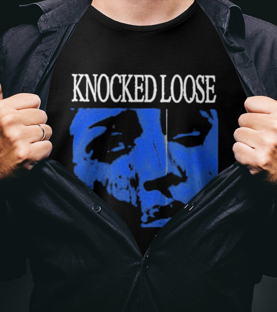KNOCKED LOOSE Blue Face T-Shirt