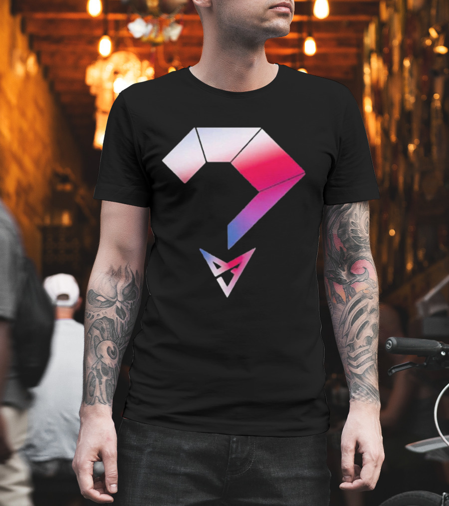 Mystery Max Holloway Gradient Question Mark T-Shirt