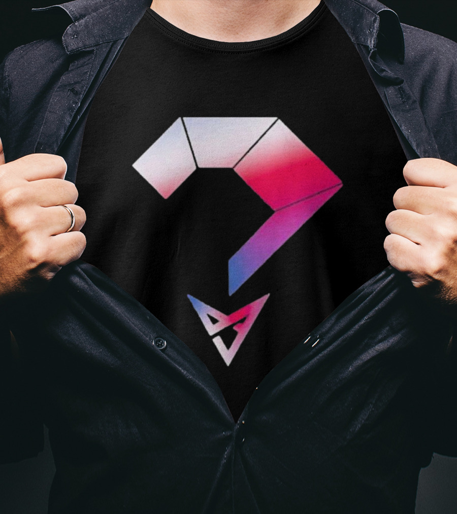 Mystery Max Holloway Gradient Question Mark T-Shirt