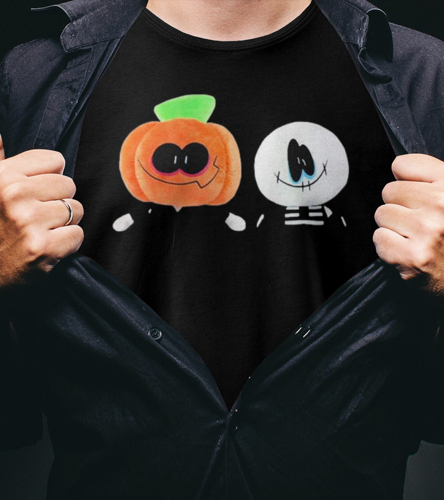 Sr Pelo Skid And Pump Spooky Month T-Shirt