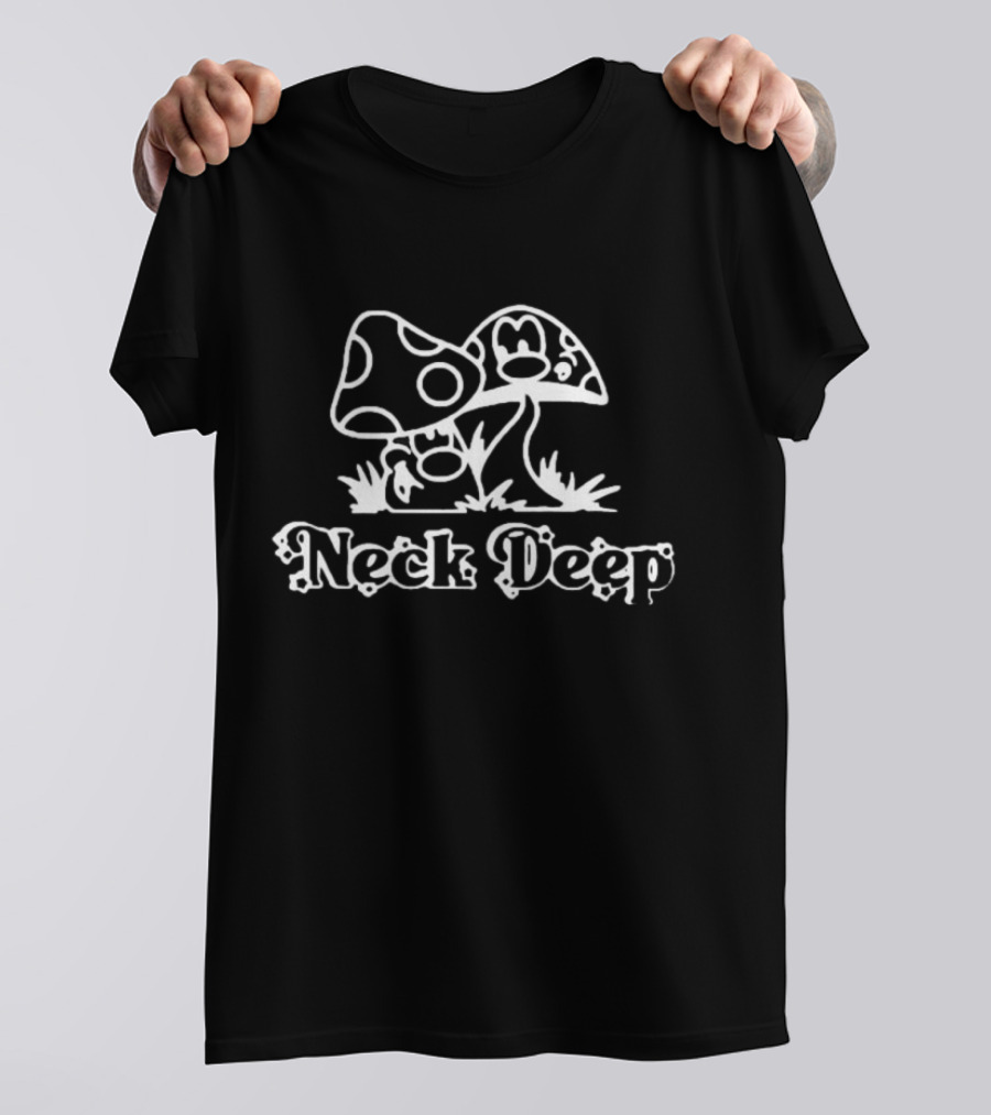 Neck Deep Mushroom Dreams Iconic T-Shirt