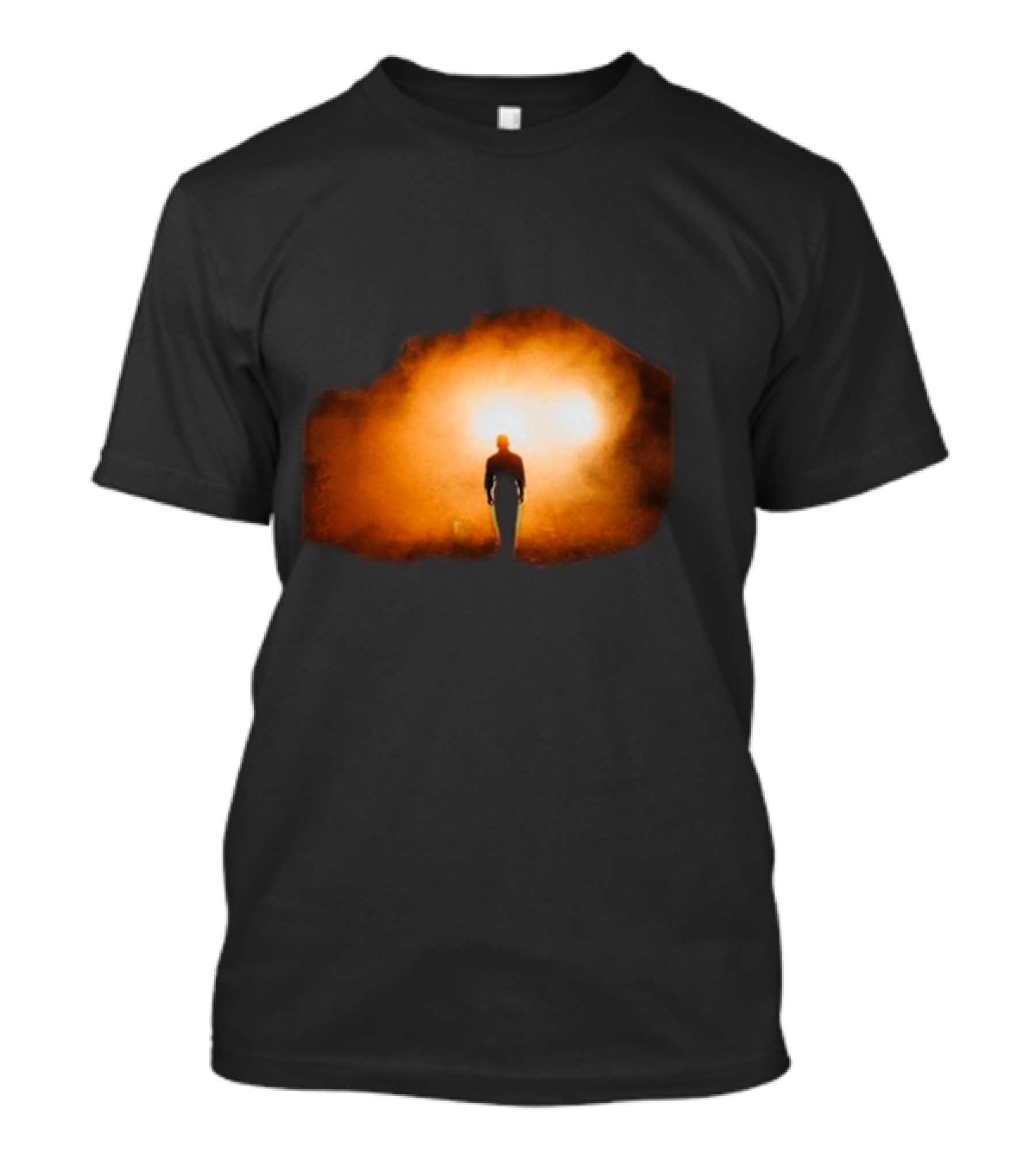 Nico Santos Would I Lie To You Silhouette In Fiery Sunset Glow T-Shirt