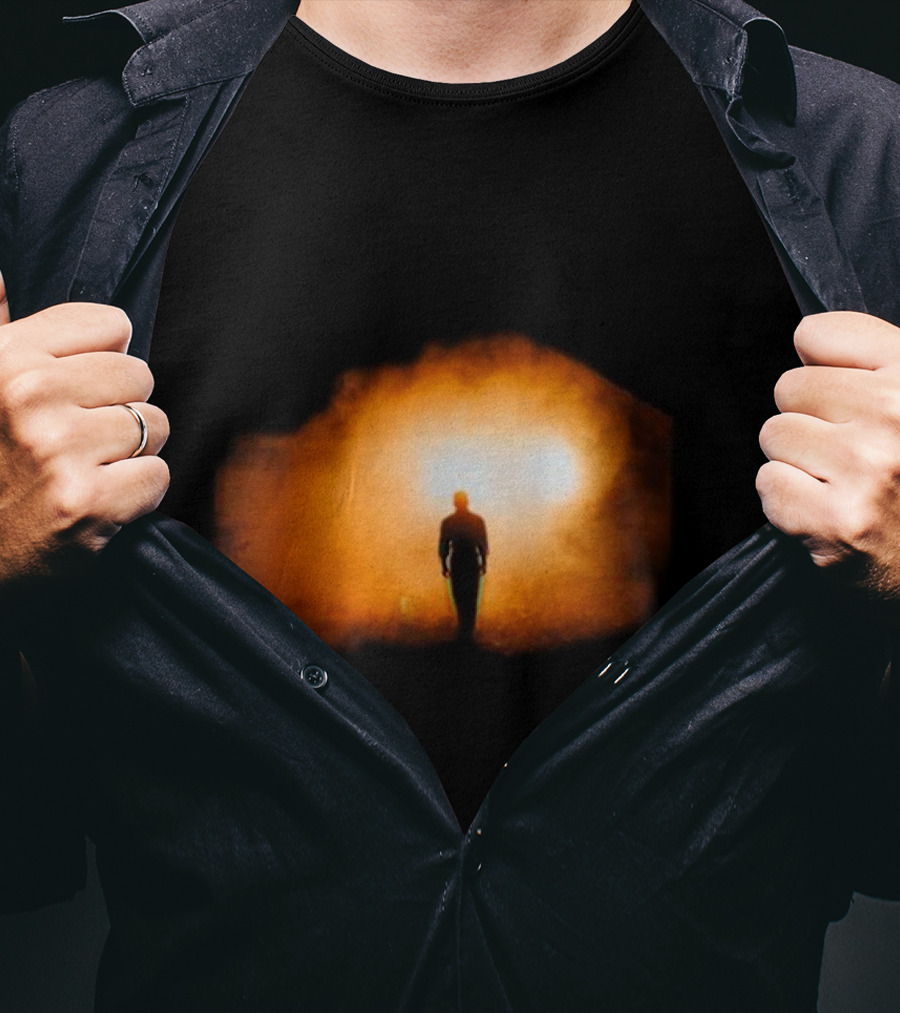 Nico Santos Would I Lie To You Silhouette In Fiery Sunset Glow T-Shirt