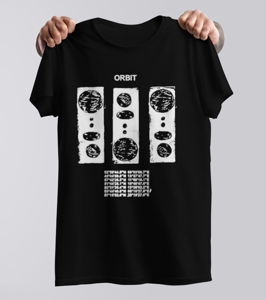 ORBIT Coordinates Abstract T-Shirt