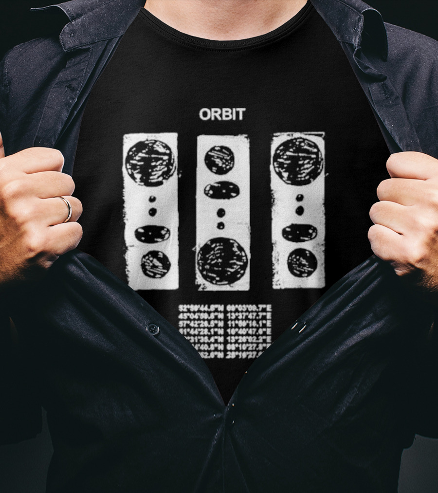 ORBIT Coordinates Abstract T-Shirt
