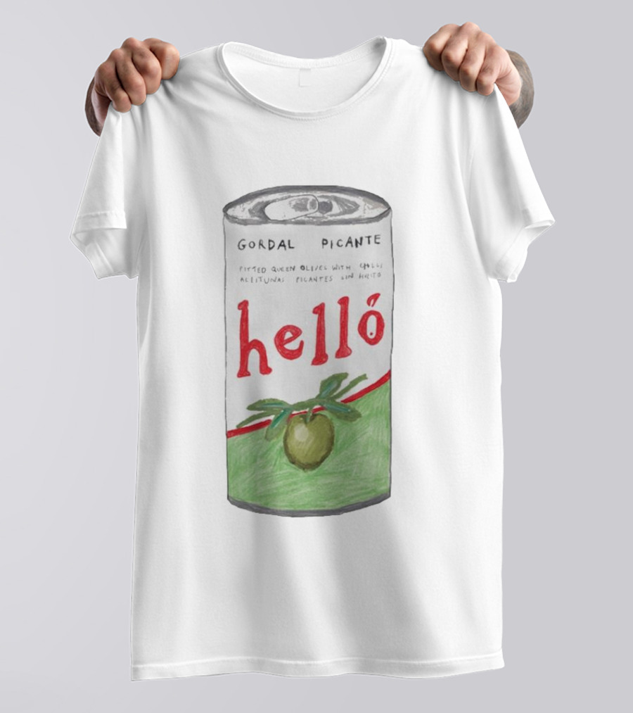 Helló Gordal Picante Pitted Queen Olives With Chili T-Shirt