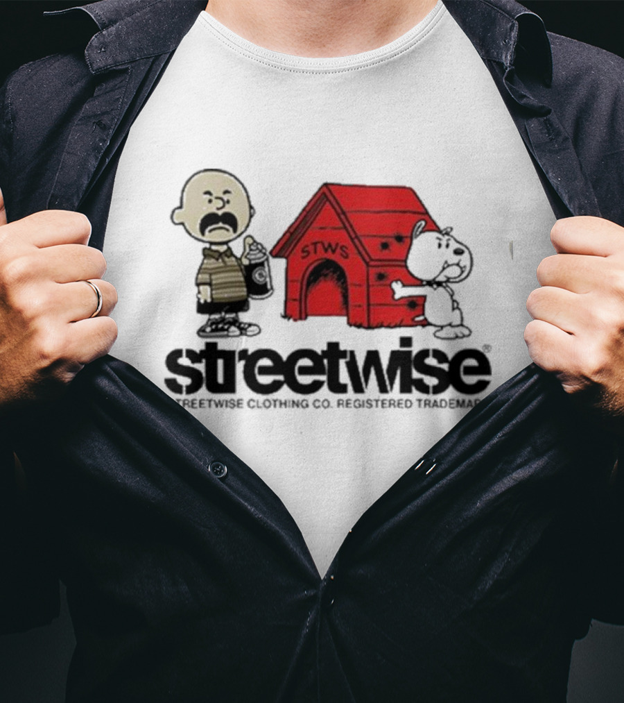 Streetwise Clothing Co. STWS Registered Trademark Doghouse T-Shirt
