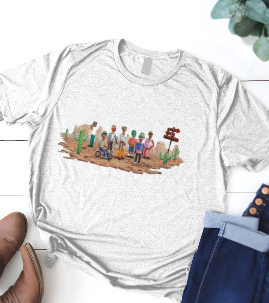 Livestream Tyler, The Creator Claymation Desert Scene T-Shirt