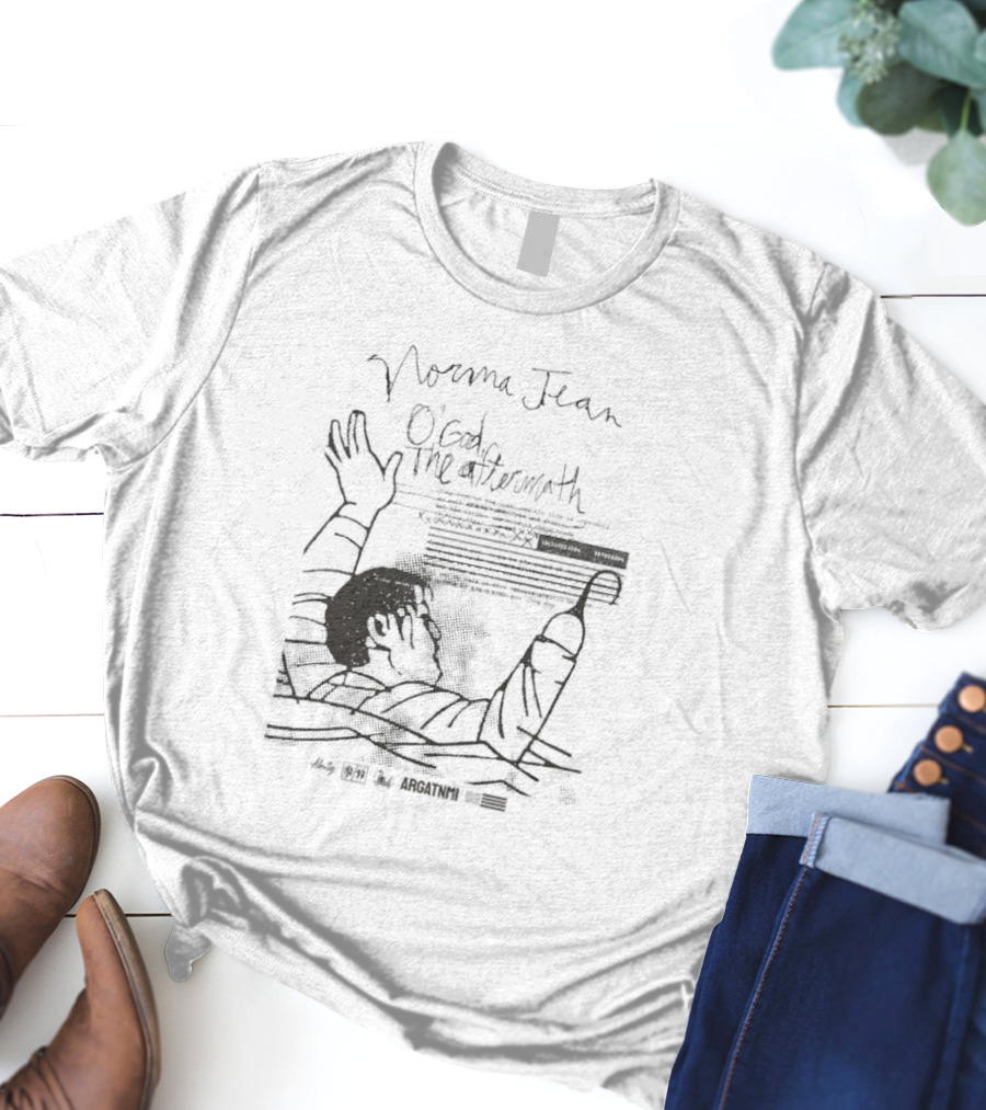 Norma Jean O'God The Aftermath Argatnmi Album Artwork T-Shirt