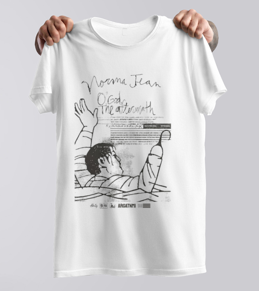 Norma Jean O'God The Aftermath Argatnmi Album Artwork T-Shirt