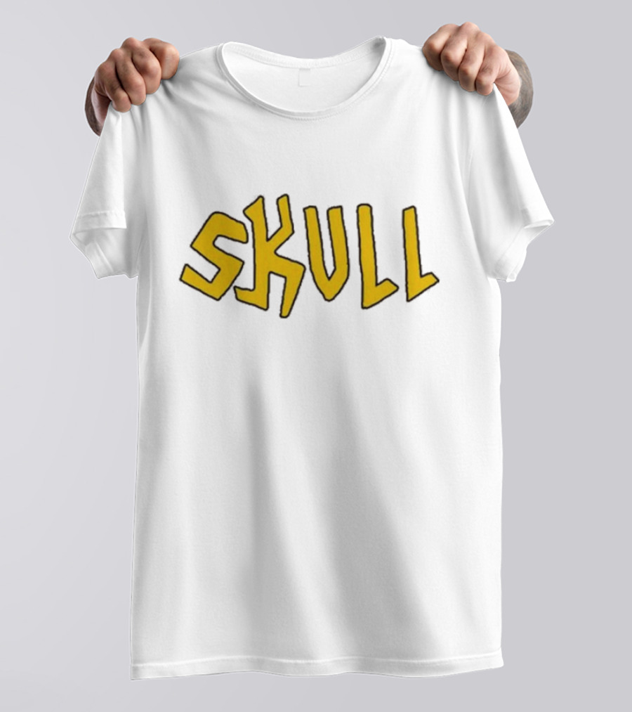 Saturday Night Live Butthead Skull Text T-Shirt