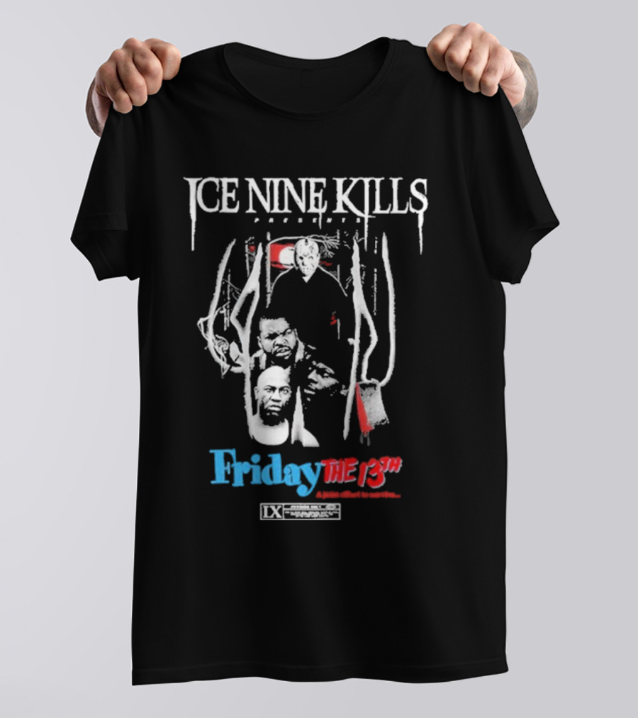 Ice Nine Kills Presents Friday The 13th Jason Lives Horror Icon T-Shirt