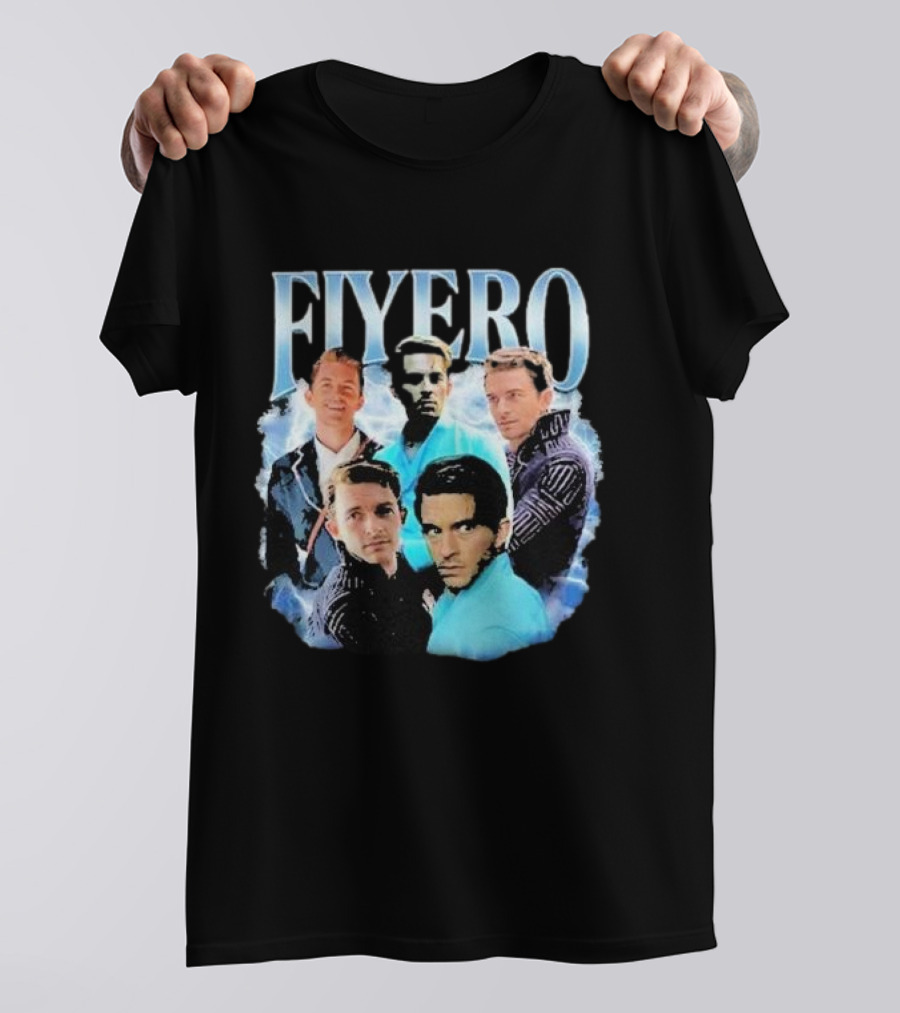 Jonathan Bailey Fiyero Wicked Fans Collage T-Shirt
