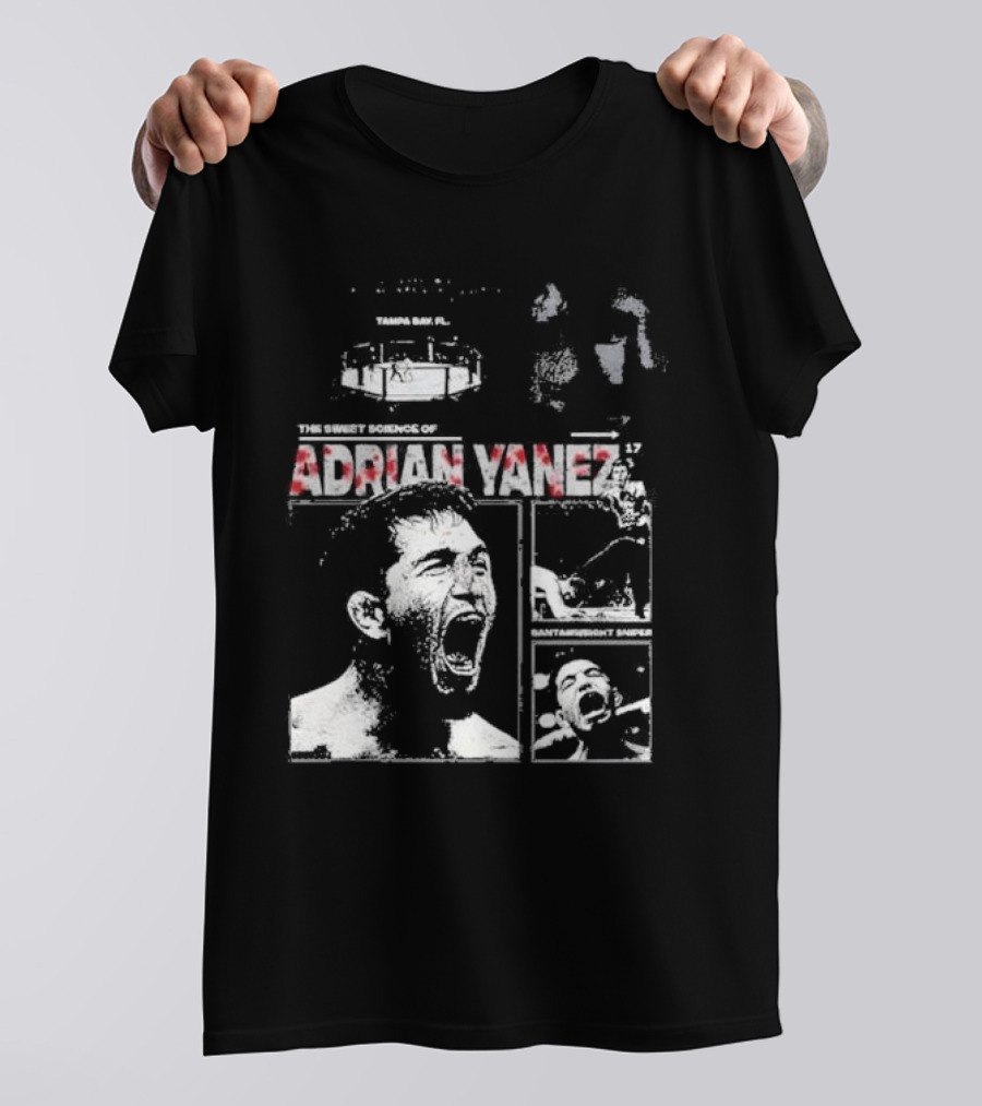 Tampa Bay FL The Sweet Science Of Adrian Yanez Bantamweight Sniper T-Shirt